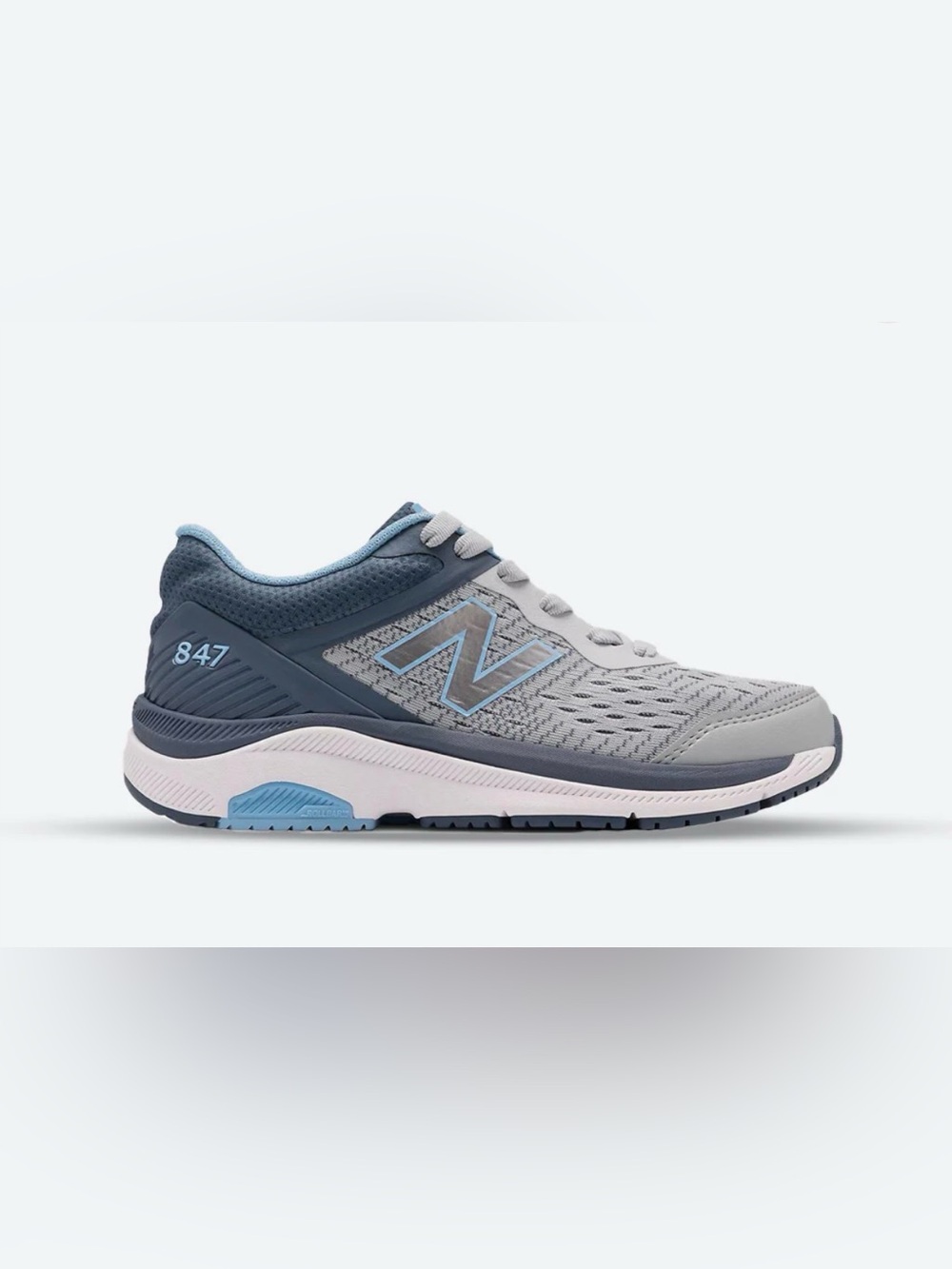 WOMEN’S NEW BALANCE 847 V4 GREY WALKING SHOES